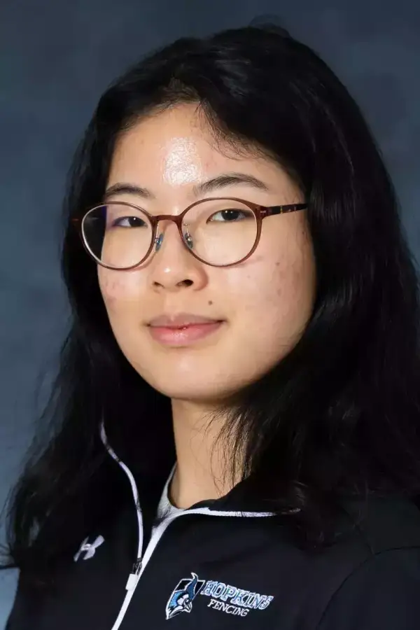 Adrianne Lin, Fencing, Johns Hopkins University