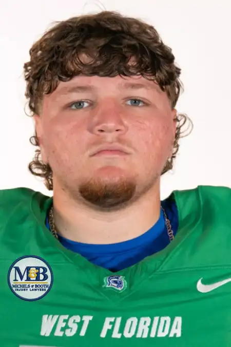 Jesse Barker Jr., Football, University of West Florida