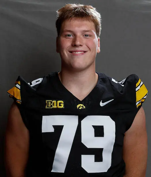 Carson Nielsen, Football, University of Iowa