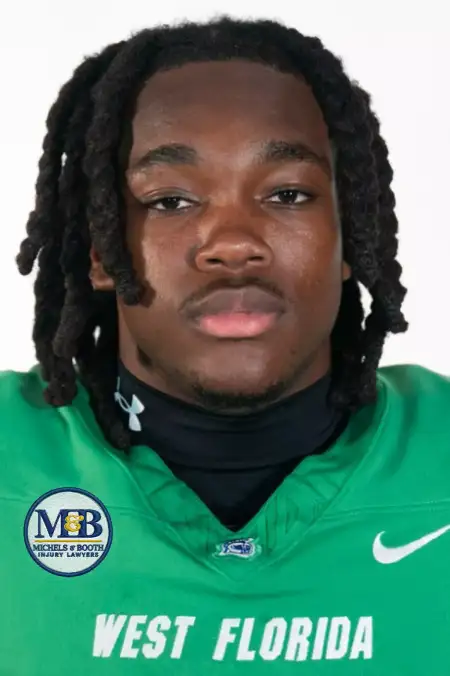 Jaden Hood, Football, University of West Florida