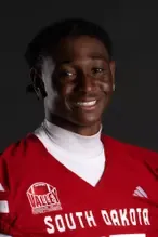 Harry Johnson II, Football, University of South Dakota