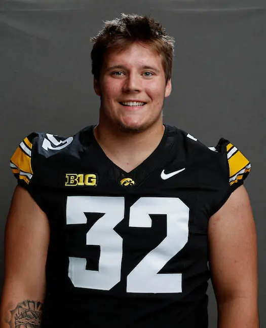 Sawyer Jezierski, Football, University of Iowa