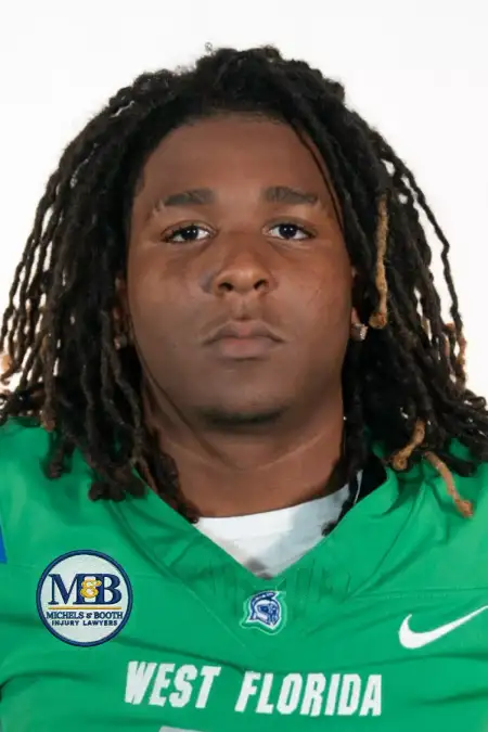 Dkaydon Dames, Football, University of West Florida