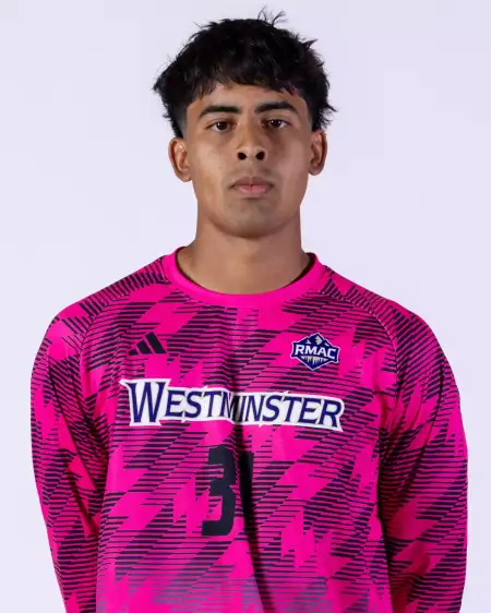 Alwyn Vidales, Soccer, Westminster University