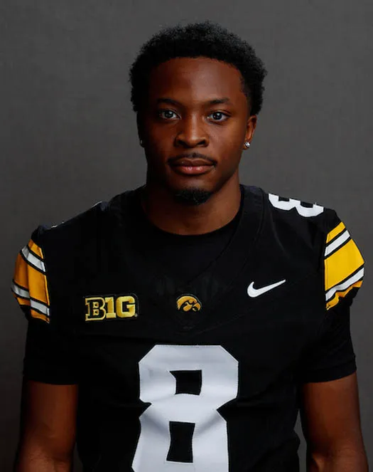 Evan James, Football, University of Iowa