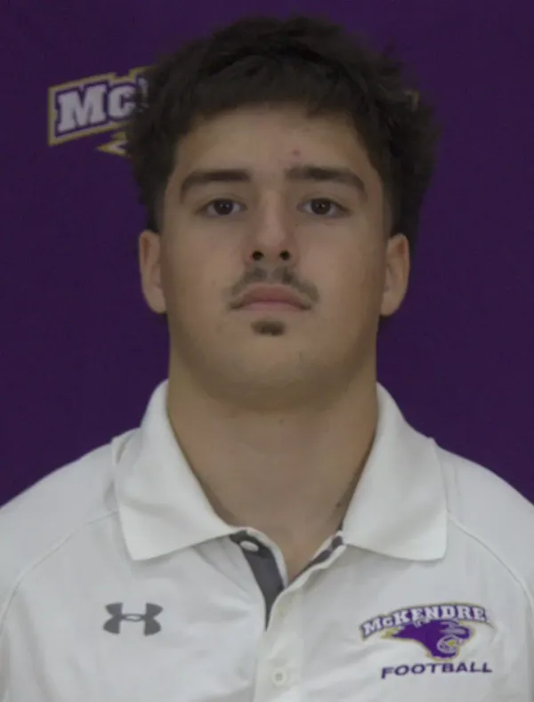 Triston Manrique, Football, McKendree University
