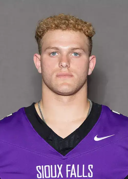 Huston Farrens, Football, University of Sioux Falls