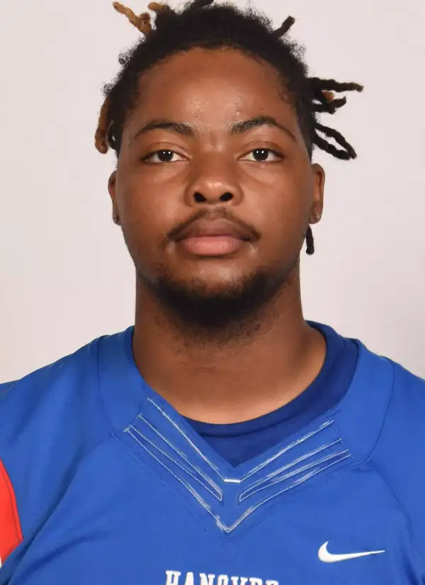 Chaz Sanders, Football, Hanover College