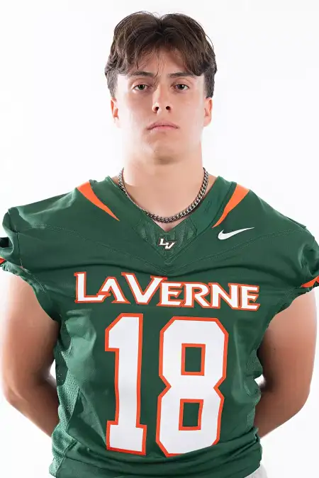 Roberto Vargas, Football, University of La Verne