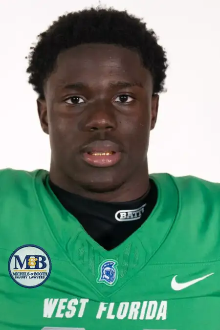 Dryan Jean, Football, University of West Florida