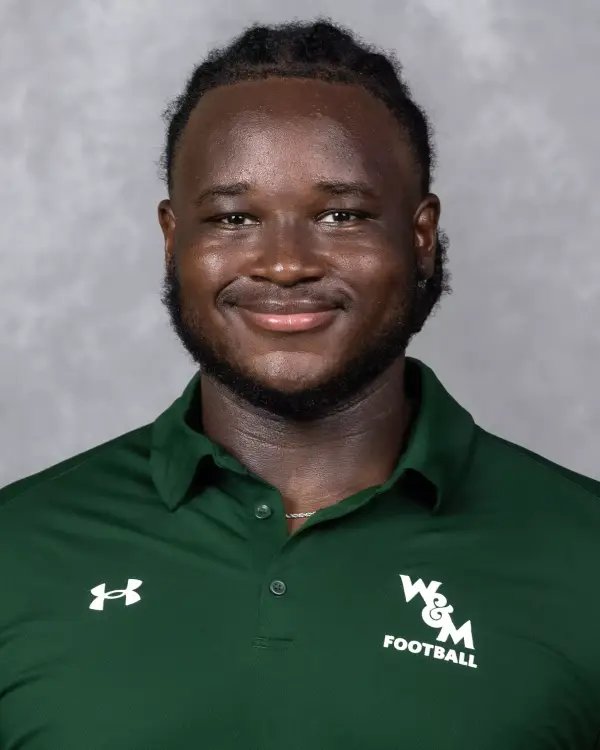 Davin Dzidzienyo, Football, College of William & Mary