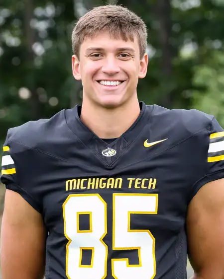 Lukas Novotny, Football, Michigan Tech University