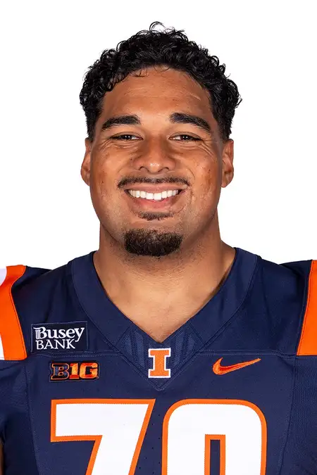 Maika Matelau, Football, University of Illinois
