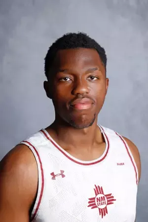 Emmanuel Tshimanga, Basketball, New Mexico State University