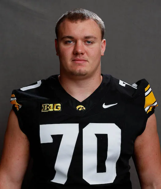 Hudson Parliament, Football, University of Iowa