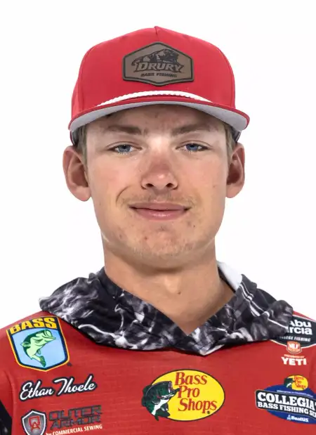 Ethan Theole, Bass Fishing, Drury University