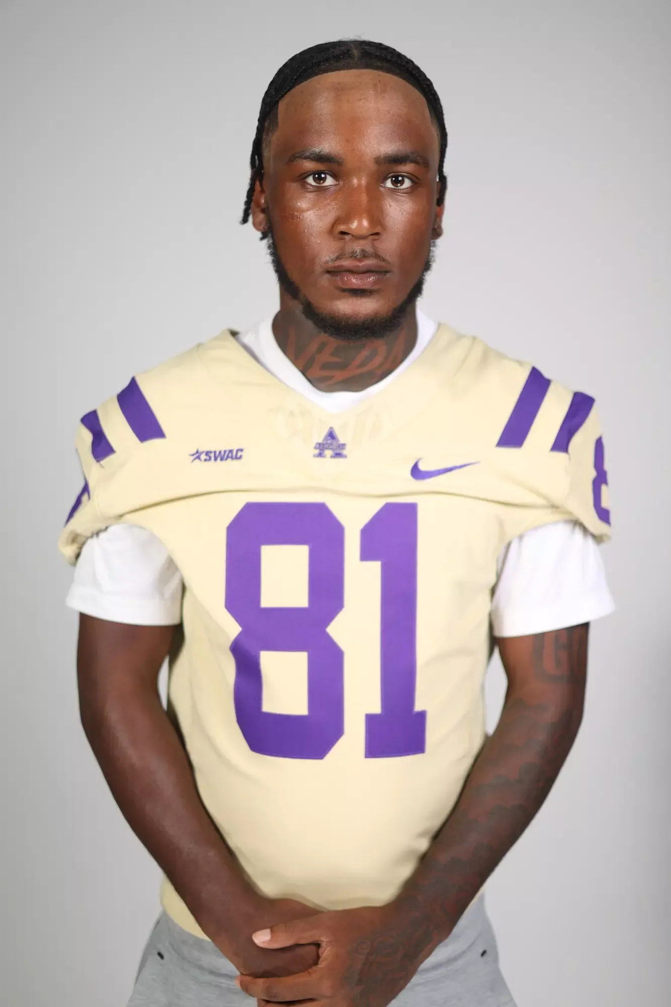 Jamarr Ebron, Football, Alcorn State University