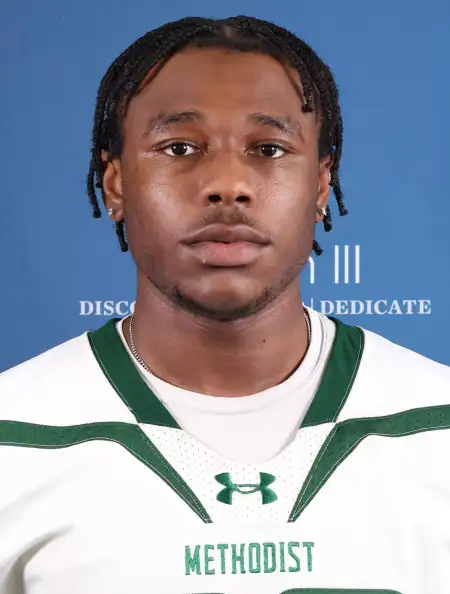 Trey Thigpen, Football, Methodist University