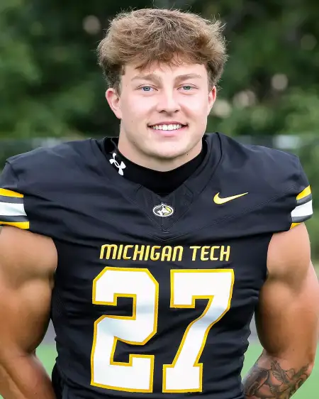 Ian Popp, Football, Michigan Tech University