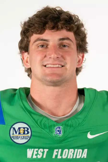 Lumpy DeWeese, Football, University of West Florida