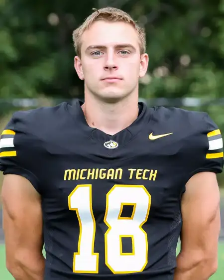 Drew Heppner, Football, Michigan Tech University