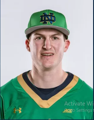 Xavier Hirsch, Baseball, University of Notre Dame
