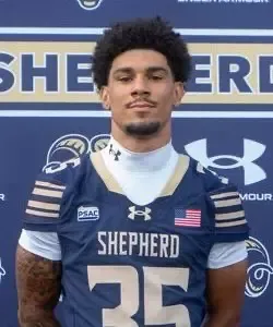 Jaylen Byard, Football, Shepherd University