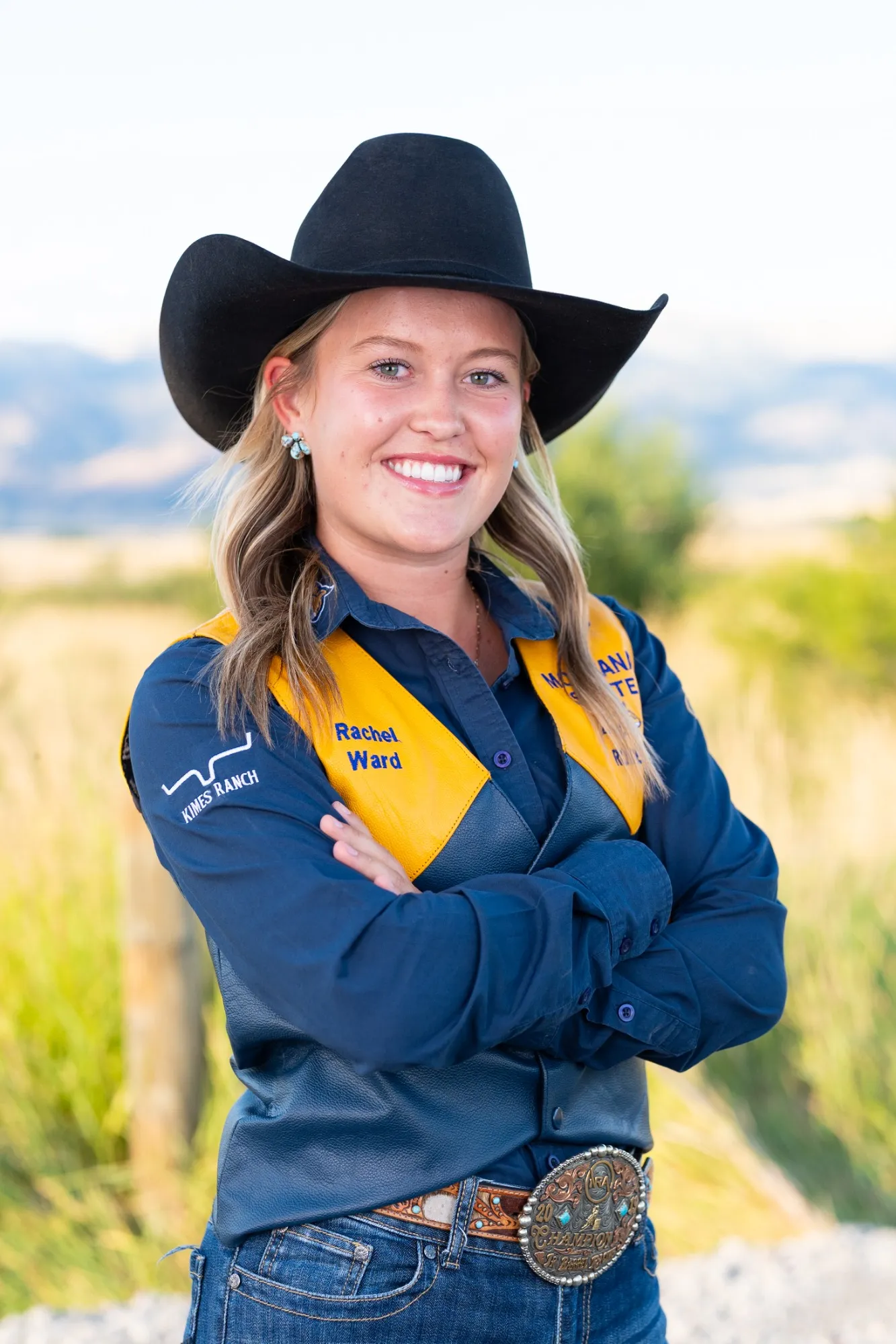 Rachel Ward, Rodeo, Montana State University