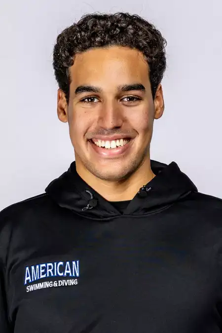 Nabil Elakari, Swimming & Diving, American University