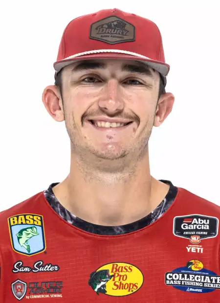 Sam Sutter, Bass Fishing, Drury University