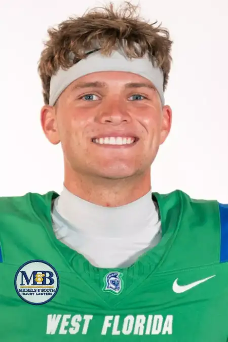 Oliver Van Dyke, Football, University of West Florida