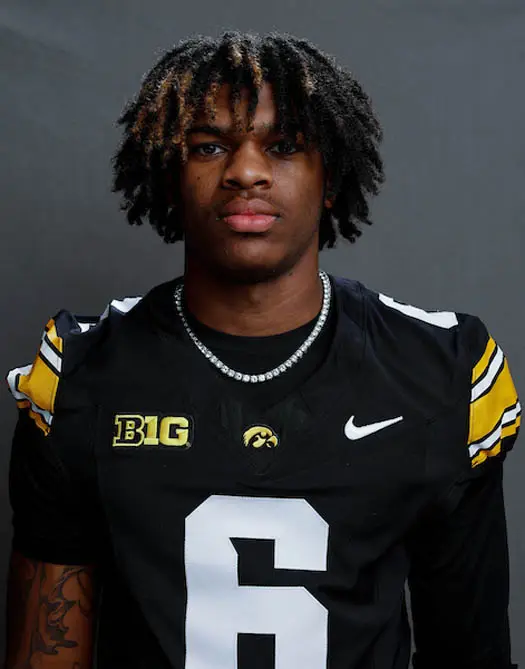 Xavier Stinson, Football, University of Iowa