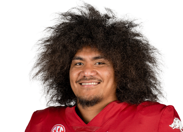 Frank Mulipola, Football, University of Arkansas