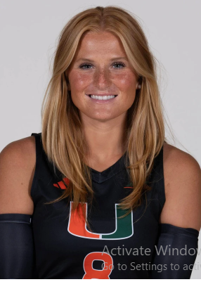 Milana Mosio - Verified College Athlete on RallyFuel NIL Platform Milana Mosio