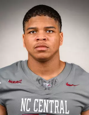 Thomas Johnson, Football, North Carolina Central