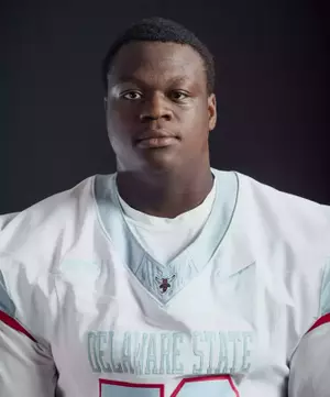 Daniel Olalekan, Football, Delaware State